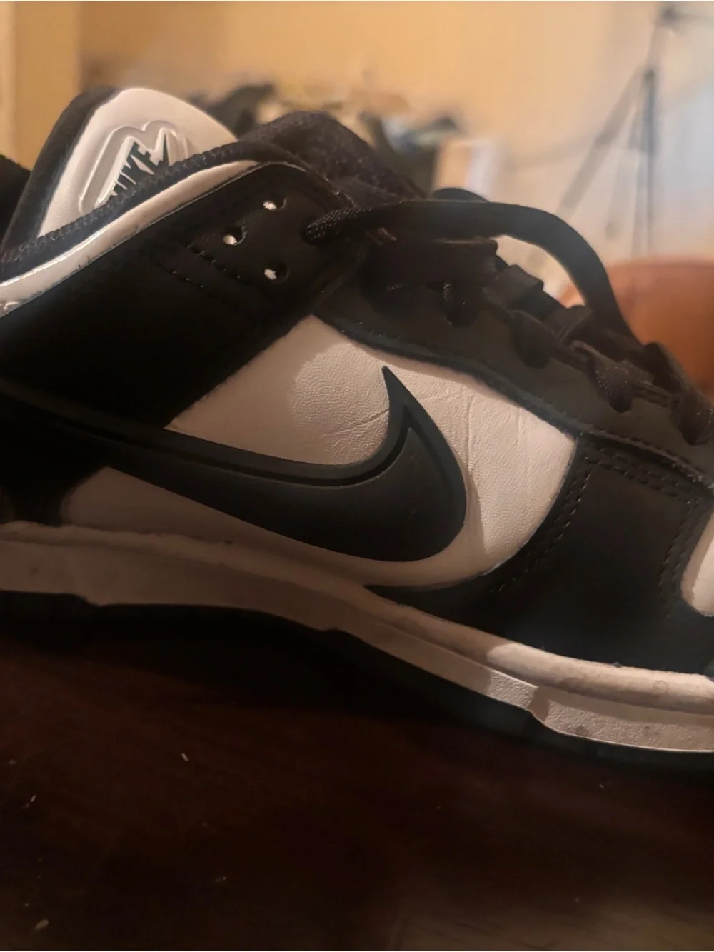 Nike Dunk Black Sneakers- Size 8
